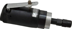 Florida Pneumatic - 1/4" Collet, Straight Handle, Straight Air Die Grinder - 20,000 RPM, Rear Exhaust, 4 CFM, 0.33 hp, 90 psi, 1/4 NPT - Exact Industrial Supply