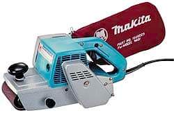 Makita - 3 x 24", Air Belt Sander - 1,300 SFPM - Exact Industrial Supply