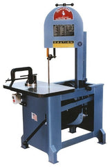 Vertical Bandsaw: Step Pulley Drive, 8-3/4″ Throat Capacity, 14-1/2″ Height Capacity 1 Phase, 110 & 220V, 1 hp, 30″ Table Length, 18-1/2″ Table Width