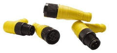 Brad Harrison - 4 Amp, M12 Female 90° to Pigtail Cordset Sensor and Receptacle - 250 VAC/VDC, 2m Cable Length, IP67 Ingress Rating - Exact Industrial Supply