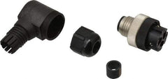Brad Harrison - 4 Amp, Male 90° Field Attachable Connector Sensor and Receptacle - 250 VAC, 300 VDC, IP67 Ingress Rating - Exact Industrial Supply