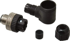 Brad Harrison - 4 Amp, Male 90° Field Attachable Connector Sensor and Receptacle - 250 VAC, 300 VDC, IP67 Ingress Rating - Exact Industrial Supply
