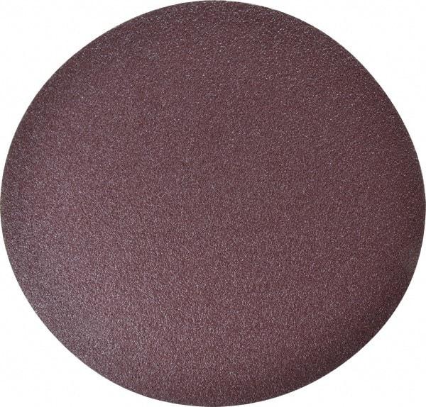 3M - 6" Diam, 80 Grit Aluminum Oxide Adhesive PSA Disc - Medium Grade, Maroon, J Weighted Backing, Flexible, Use with Random Orbital Sanders - Exact Industrial Supply