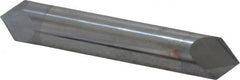 Accupro - 1/2" Diam 2 Flute Double End Solid Carbide Chamfer Mill - Exact Industrial Supply