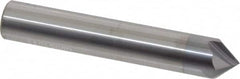 Accupro - 1/2" Diam 4 Flute Single End Solid Carbide Chamfer Mill - Exact Industrial Supply