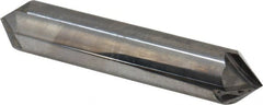 Accupro - 3/4" Diam 4 Flute Double End Solid Carbide Chamfer Mill - Exact Industrial Supply