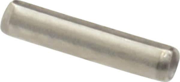 Value Collection - 1/16" Diam x 5/16" Long Slotted Spring Pin - Grade 18-8 Stainless Steel - Exact Industrial Supply