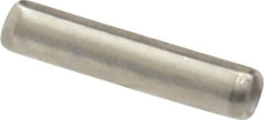Value Collection - 1/16" Diam x 5/16" Long Slotted Spring Pin - Grade 18-8 Stainless Steel - Exact Industrial Supply