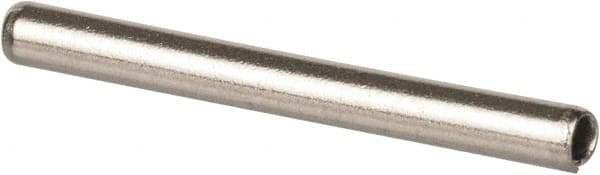 Value Collection - 1/16" Diam x 5/8" Long Slotted Spring Pin - Grade 18-8 Stainless Steel - Exact Industrial Supply