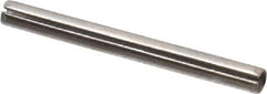 Value Collection - 1/16" Diam x 11/16" Long Slotted Spring Pin - Grade 18-8 Stainless Steel - Exact Industrial Supply