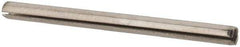 Value Collection - 1/16" Diam x 15/16" Long Slotted Spring Pin - Grade 18-8 Stainless Steel - Exact Industrial Supply