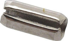 Value Collection - 5/64" Diam x 3/16" Long Slotted Spring Pin - Grade 18-8 Stainless Steel - Exact Industrial Supply