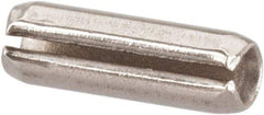 Value Collection - 5/64" Diam x 1/4" Long Slotted Spring Pin - Grade 18-8 Stainless Steel - Exact Industrial Supply