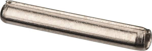 Value Collection - 5/64" Diam x 1/2" Long Slotted Spring Pin - Grade 18-8 Stainless Steel - Exact Industrial Supply