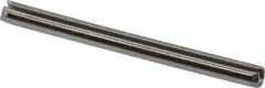 Value Collection - 5/64" Diam x 1" Long Slotted Spring Pin - Grade 18-8 Stainless Steel - Exact Industrial Supply
