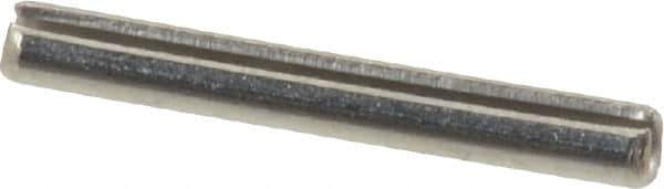 Value Collection - 3/32" Diam x 3/4" Long Slotted Spring Pin - Grade 18-8 Stainless Steel - Exact Industrial Supply