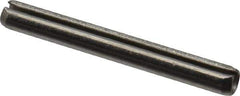 Value Collection - 3/32" Diam x 13/16" Long Slotted Spring Pin - Grade 18-8 Stainless Steel - Exact Industrial Supply