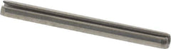 Value Collection - 3/32" Diam x 1" Long Slotted Spring Pin - Grade 18-8 Stainless Steel - Exact Industrial Supply
