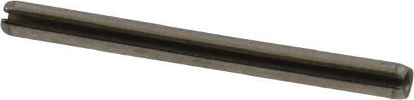 Value Collection - 3/32" Diam x 1-1/8" Long Slotted Spring Pin - Grade 18-8 Stainless Steel - Exact Industrial Supply