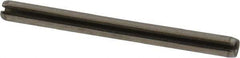 Value Collection - 3/32" Diam x 1-1/8" Long Slotted Spring Pin - Grade 18-8 Stainless Steel - Exact Industrial Supply