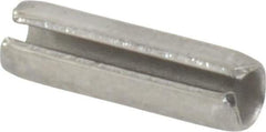 Value Collection - 1/8" Diam x 7/16" Long Slotted Spring Pin - Grade 18-8 Stainless Steel - Exact Industrial Supply