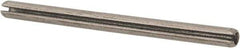 Value Collection - 1/8" Diam x 1-7/8" Long Slotted Spring Pin - Grade 18-8 Stainless Steel - Exact Industrial Supply