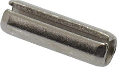Value Collection - 5/32" Diam x 1/2" Long Slotted Spring Pin - Grade 18-8 Stainless Steel - Exact Industrial Supply