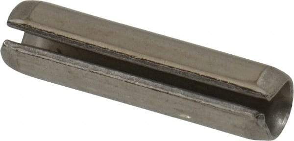 Value Collection - 5/32" Diam x 5/8" Long Slotted Spring Pin - Grade 18-8 Stainless Steel - Exact Industrial Supply