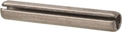 Value Collection - 5/32" Diam x 1" Long Slotted Spring Pin - Grade 18-8 Stainless Steel - Exact Industrial Supply