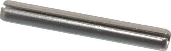 Value Collection - 5/32" Diam x 1-1/4" Long Slotted Spring Pin - Grade 18-8 Stainless Steel - Exact Industrial Supply