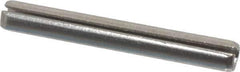 Value Collection - 5/32" Diam x 1-1/4" Long Slotted Spring Pin - Grade 18-8 Stainless Steel - Exact Industrial Supply