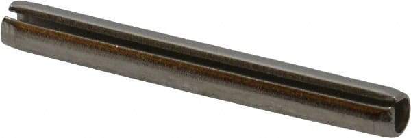 Value Collection - 5/32" Diam x 1-3/8" Long Slotted Spring Pin - Grade 18-8 Stainless Steel - Exact Industrial Supply