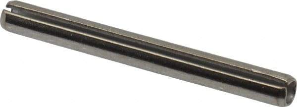 Value Collection - 5/32" Diam x 1-1/2" Long Slotted Spring Pin - Grade 18-8 Stainless Steel - Exact Industrial Supply