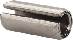 Value Collection - 3/16" Diam x 7/16" Long Slotted Spring Pin - Grade 18-8 Stainless Steel - Exact Industrial Supply