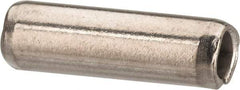 Value Collection - 3/16" Diam x 5/8" Long Slotted Spring Pin - Grade 18-8 Stainless Steel - Exact Industrial Supply