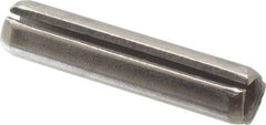 Value Collection - 3/16" Diam x 7/8" Long Slotted Spring Pin - Grade 18-8 Stainless Steel - Exact Industrial Supply