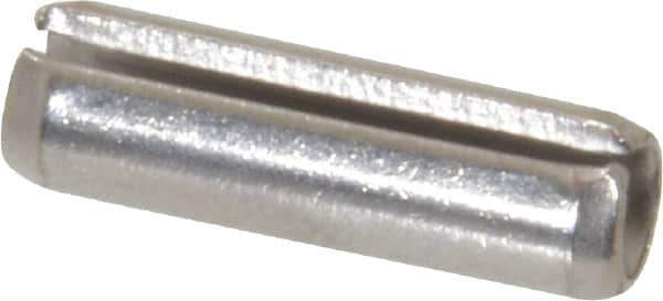 Value Collection - 7/32" Diam x 3/4" Long Slotted Spring Pin - Grade 18-8 Stainless Steel - Exact Industrial Supply