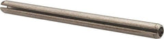 Value Collection - 7/32" Diam x 3" Long Slotted Spring Pin - Grade 18-8 Stainless Steel - Exact Industrial Supply