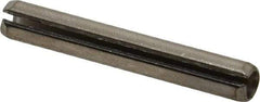 Value Collection - 1/4" Diam x 1-3/4" Long Slotted Spring Pin - Grade 18-8 Stainless Steel - Exact Industrial Supply