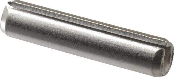 Value Collection - 3/8" Diam x 1-3/4" Long Slotted Spring Pin - Grade 18-8 Stainless Steel - Exact Industrial Supply