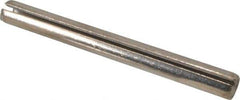 Value Collection - 1/2" Diam x 5" Long Slotted Spring Pin - Grade 18-8 Stainless Steel - Exact Industrial Supply