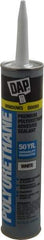 DAP - 10.1 oz Cartridge White Polyurethane Joint Sealant - -40 to 185°F Operating Temp, 10 min Tack Free Dry Time - Exact Industrial Supply