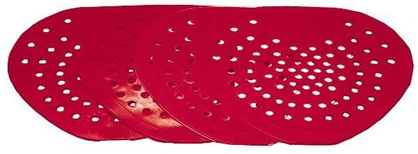 NuTrend Disposables - Vinyl Urinal Screen - Red, Cherry Scented - Exact Industrial Supply