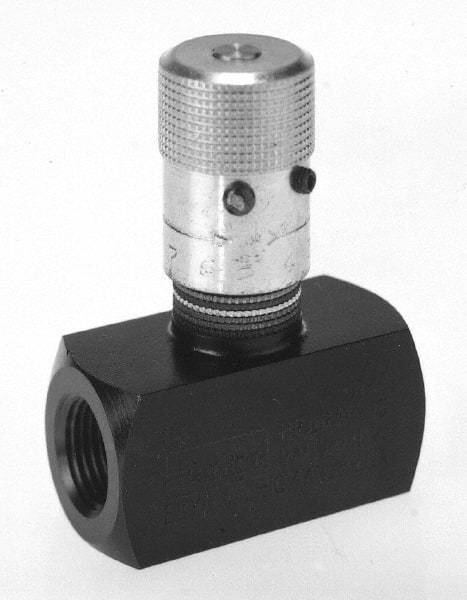 Parker - 25 GPM 1-1/16 Inlet Steel Hydraulic Control Valve - 1-1/16 - 12 Thread - Exact Industrial Supply