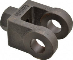 Schrader Bellows - 1-1/4 - 12 Thread, Hydraulic Cylinder Female Rod Clevis - 33,500 Lb Capacity - Exact Industrial Supply