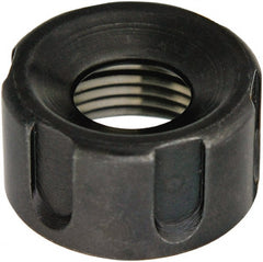Techniks - ER20 Slotted Collet Nut - Exact Industrial Supply