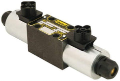 Parker - 40 GPM Nitrile Hydraulic Control Valve - 2.76" Wide x 8.31" Long - Exact Industrial Supply