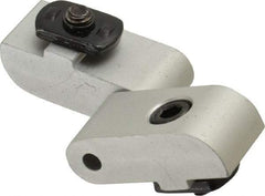 80/20 Inc. - Right Lift Off Hinge Long Pin Top Short Pin Bottom - Aluminum - Exact Industrial Supply