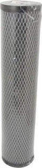 Pentair - 4-1/2" OD, Cellulose Fiber Cartridge Filter - 20-1/8" Long, Reduces Oils - Exact Industrial Supply