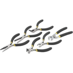 Stanley - 6 Piece Mini Plier Set - Comes in Display Card - Exact Industrial Supply